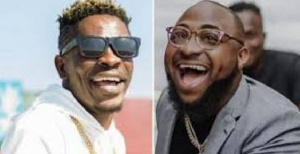 Dancehall artiste, Shatta Wale and Davido