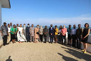 Mr. Ivor Agyemang Duah and others in a group photograph