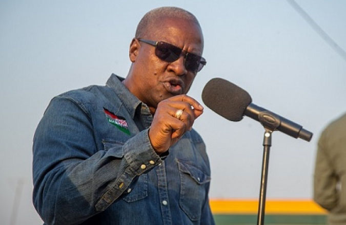 Former President John Dramani Mahama