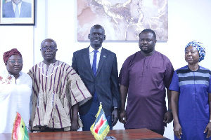 The visit according to the Minister was to understudy the Ghana’s national service scheme