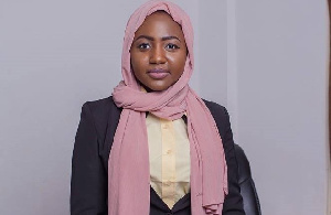 President of UDS Miss Zeinab Mohammed Denderi