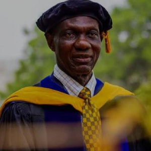 Former Lecturer at the Biochemistry Department of the University of Ghana, Dr. J. P. Adjimani