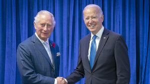 King Charles III and President Joe Biden