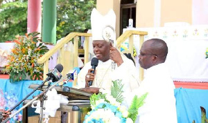 Bishop of Koforidua Diocese of the Catholic, Most Rev. Joseph Afrifa Agyekum