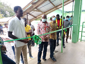 Joe Danquah led the commissioning of the schools