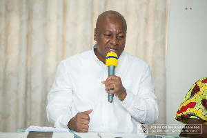 Flagbearer of the National Democratic Congress, John Dramani Mahama