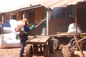 The exercise also took place simultaneously at the Gushegu, Bimbilla and Savilugu markets.