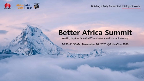 Better Africa Summit takes place online from November 9th to12th