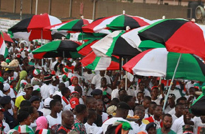 File photo: Some supporters of NDC