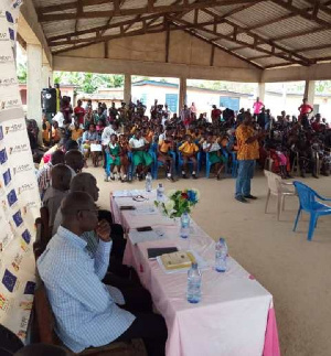 The NCCE durbar was organised at Dominase in the KEEA Municipality of the Central Region