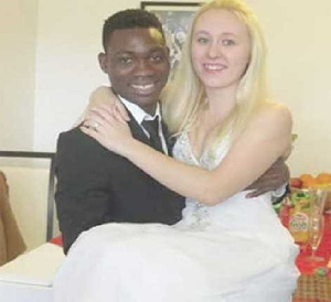 Christian Atsu and Wife