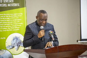 Chairman of the Ghana MAB Committee, Dr.Henry Kwabena Kokofu