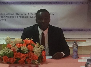 Nana Oppong,  President of the Distinguished Scholars of Africa