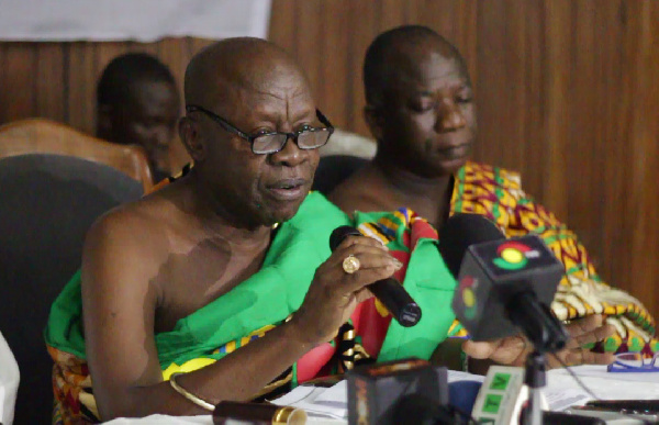 Paramount Chief of the Sefwi-Anhwianso traditional area, Ogyeahoho Yaw Gyebi II