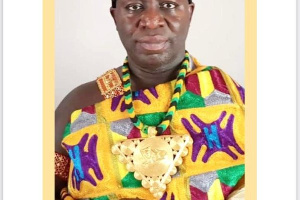 Paramount chief of Domeabra traditional, Baffour Owusu Bediako