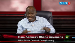 Kennedy Ohene Agyapong is MP for Assin Central