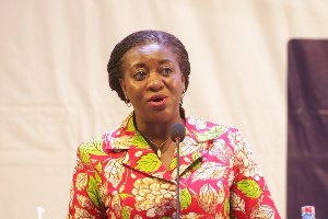 Presidential Candidate of PPP, Brigitte Dzogbenuku