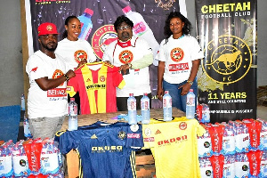 Cheetah FC has to secured a partnership with Bel-Aqua as their official water sponsor