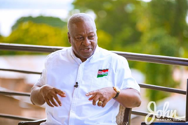 Former President John Dramani Mahama