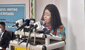 Beatrice Wiafe Addai, Chairperson for the Ghana Non-Communicable Diseases Alliance