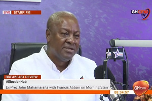 Former President of Ghana, John Dramani Mahama