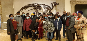 A group of the Ghanaian senior citizens at ROM