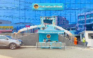 First National Bank has opened a new branch at Kejetia in Kumasi