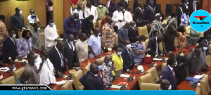 MPs rise to sing Cecilia Marfo's 'Washawasay' in Parliament