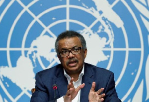 Director-General of World Health Organisation , Tedros Adhanom Ghebreyesus