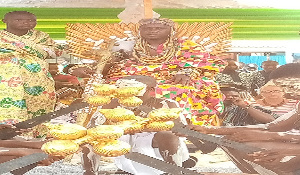 Paramount chief of the Yilo Krobo Traditional Area, Nene Sasraku II