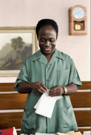 Dr. Kwame Nkrumah, Ghana's first President