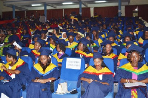 Cross section of graduates from Zenith University College