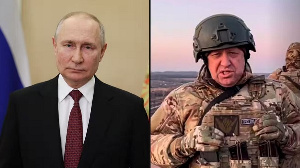 Vladimir Putin, Russian President and Wagner leader Yevgeny Prigozhin