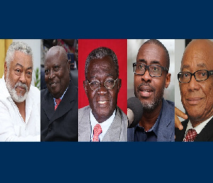 JJ Rawlings, Martin Amidu, PC Appiah, Ace Ankomah and Emile Short