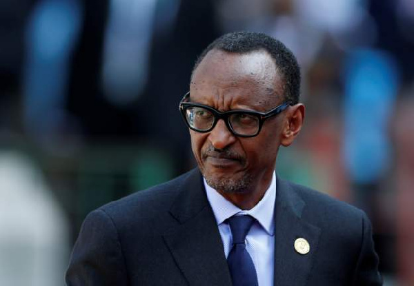 Rwandan president Paul Kagame