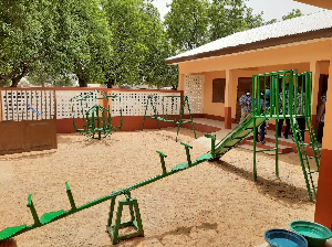 The newly commissioned Early Childhood Development (ECD) centre