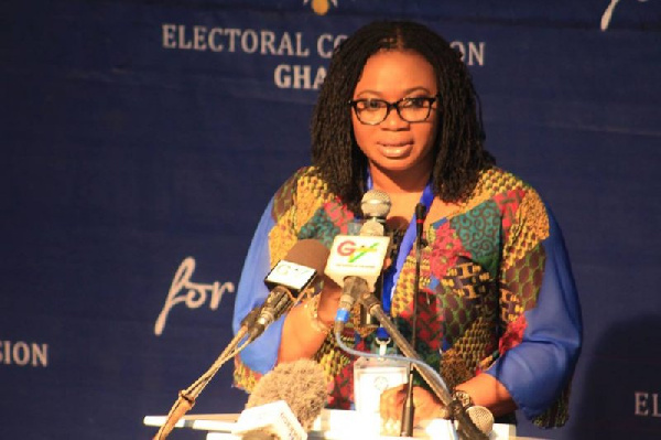 Electoral Commissioner of Ghana, Charlotte Osei