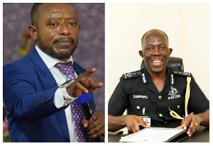 Owusu Bempah and Acting IGP Dampare