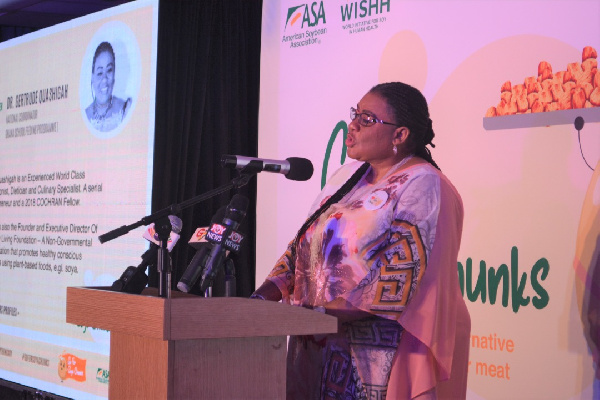 National Coordinator of the Ghana School Feeding Programme (GSFP), Dr. Mrs. Gertrude Quashigah