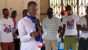 NPP Amansaman parliamentary candidate, Akwasi Afrifa-Mensa