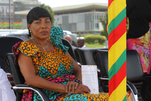 Deputy Greater Accra Regional Minister, Elizabeth Sackey at the event