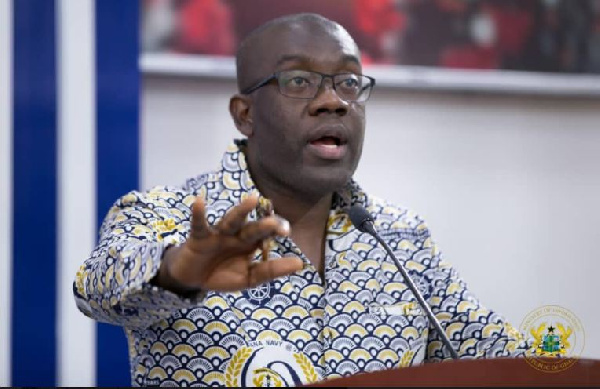 Information Minister Kojo Oppong Nkrumah