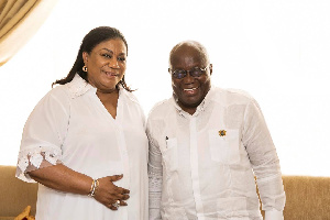 President Nana Addo Dankwa Akufo-Addo with wife