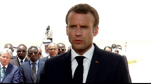 File photo: French President Emmanuel Macron