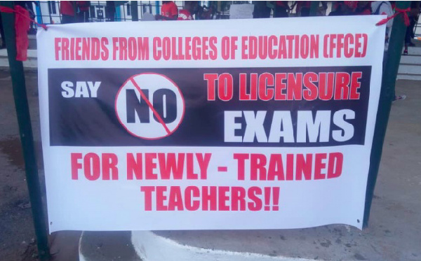 Teachers to write licensure exams