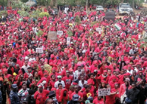 Hundreds of residents poured onto streets in Ketu South to demand right verdict of the election